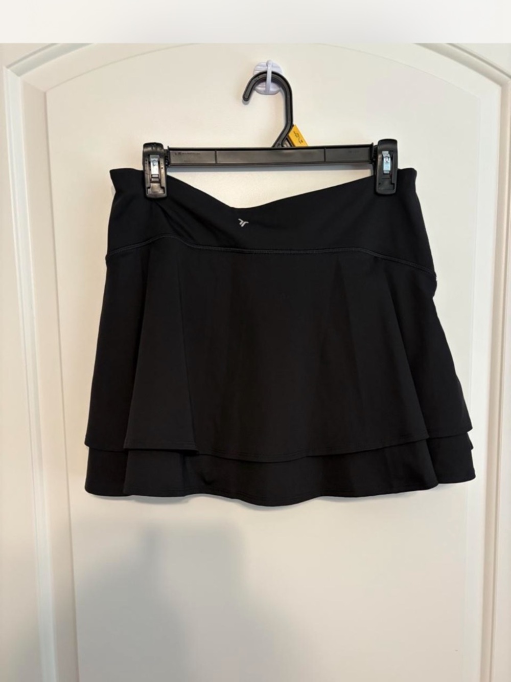 Old Navy Black Layered Skater Skirt